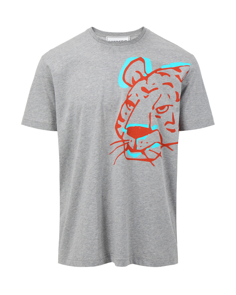 CNY Tiger Regular Fit T-shirt - Tiger Year | Iceberg - Official Website