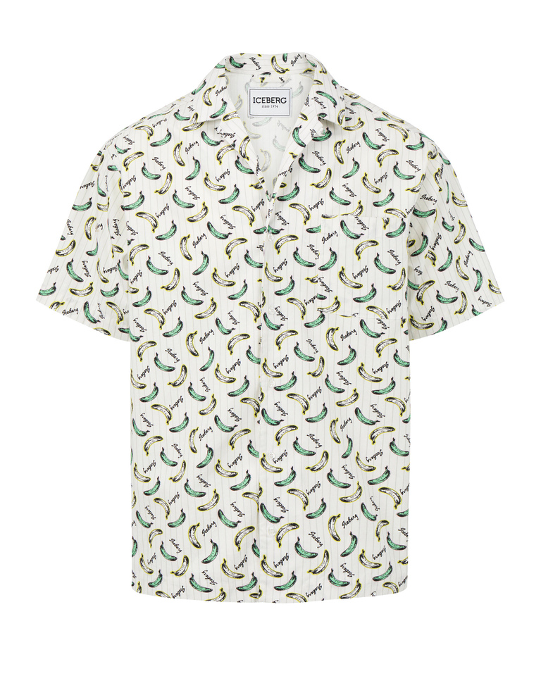 Camicia motivo Banane - camicie  | Iceberg - Official Website