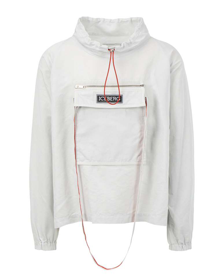 Ripstop Cotton Anorak - Outerwear | Iceberg - Official Website