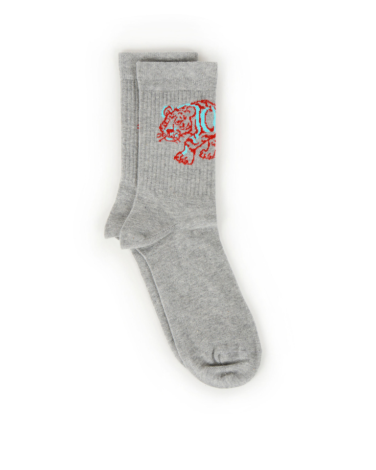 CNY Tiger grey socks - socks | Iceberg - Official Website