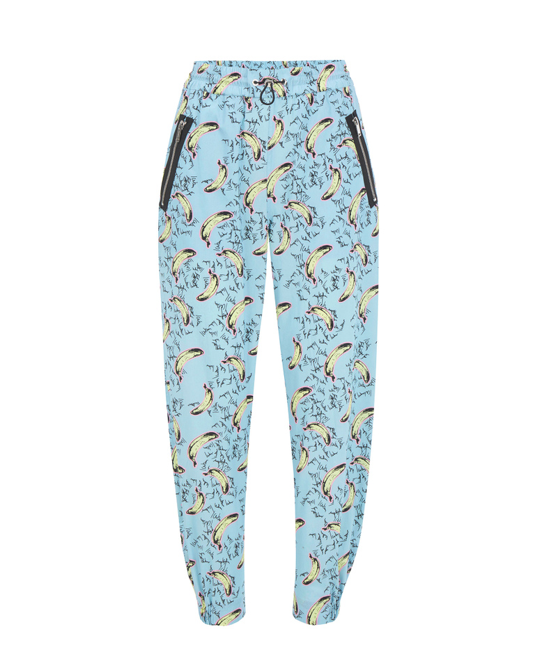 Banana print trousers - Trousers | Iceberg - Official Website