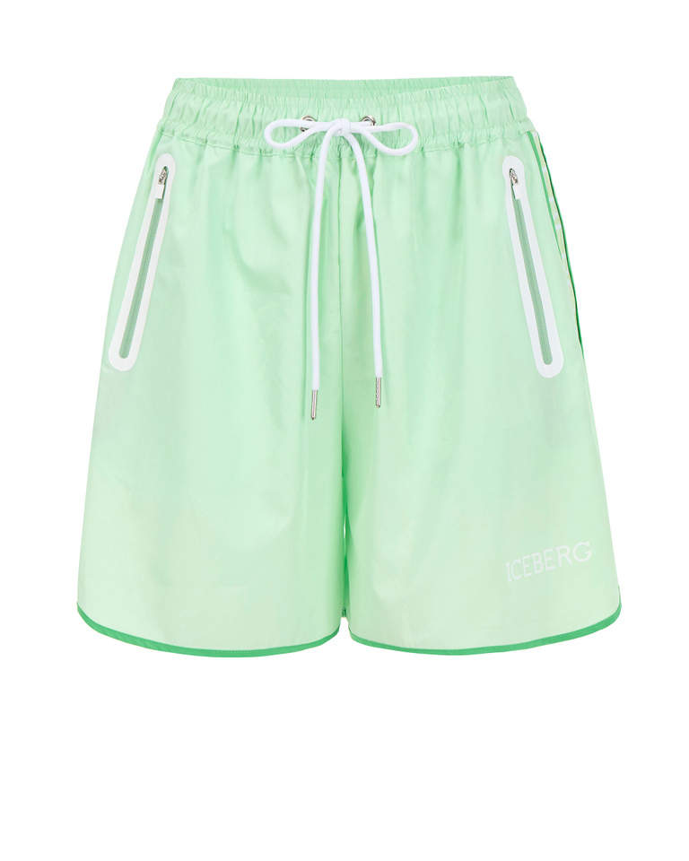 Active shorts with logo - Trousers | Iceberg - Official Website