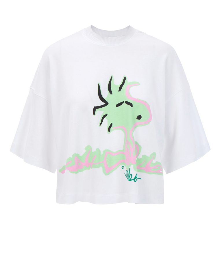 Woodstock cropped t-shirt - Clothing | Iceberg - Official Website