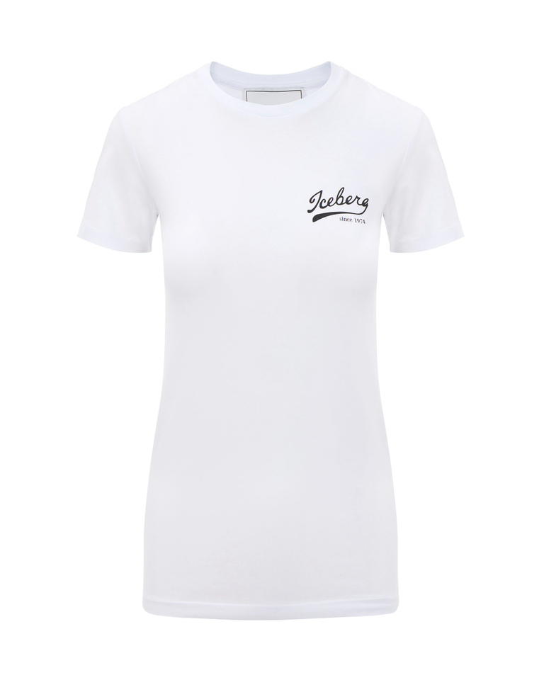 T-shirt slim con logo baseball | Iceberg - Official Website