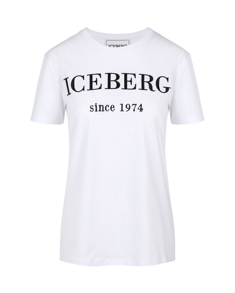 T-shirt with heritage logo - Carryover | Iceberg - Official Website