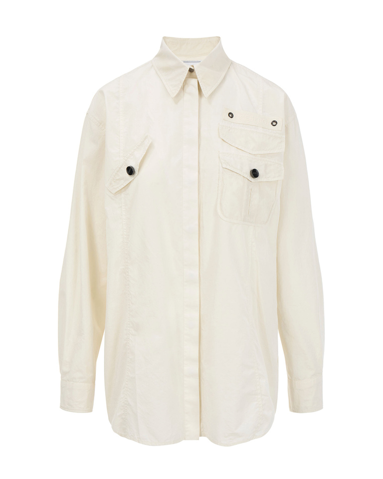 White Shirt with Pockets - PROMO 30% STEP 1 | Iceberg - Official Website