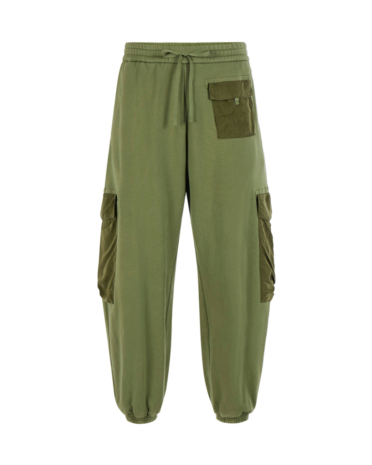 Sage cargo trousers - NEW CAMOUFLAGE | Iceberg - Official Website