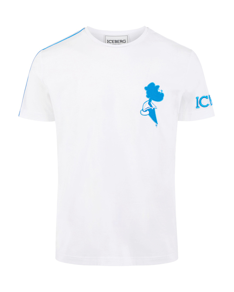 Cotton Popeye T-shirt | Iceberg - Official Website