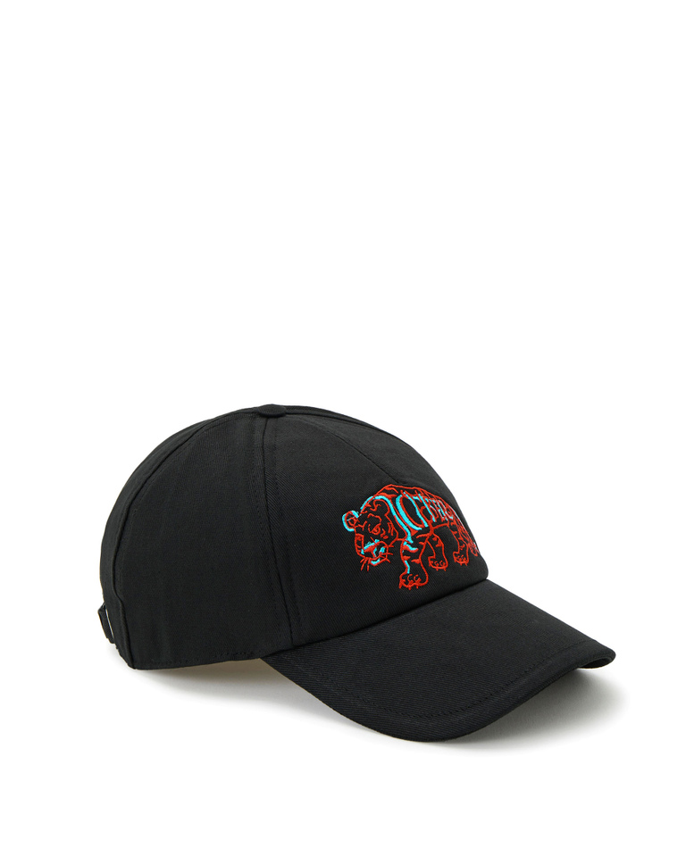 Black cap CNY Tiger - Hats & Scarves | Iceberg - Official Website