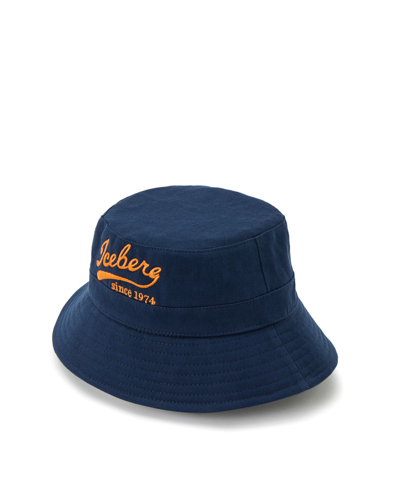 Baseball logo blue hat - promo 40% step 3 | Iceberg - Official Website