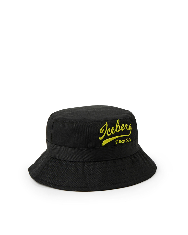 Baseball logo black hat - Hats & Scarves | Iceberg - Official Website