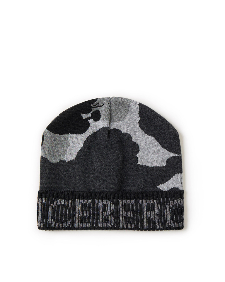 Popeye camouflage grey beanie - per abilitare | Iceberg - Official Website
