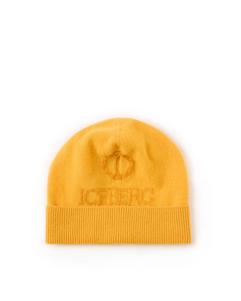 Orange hat with "I" logo design - Hats | Iceberg - Official Website