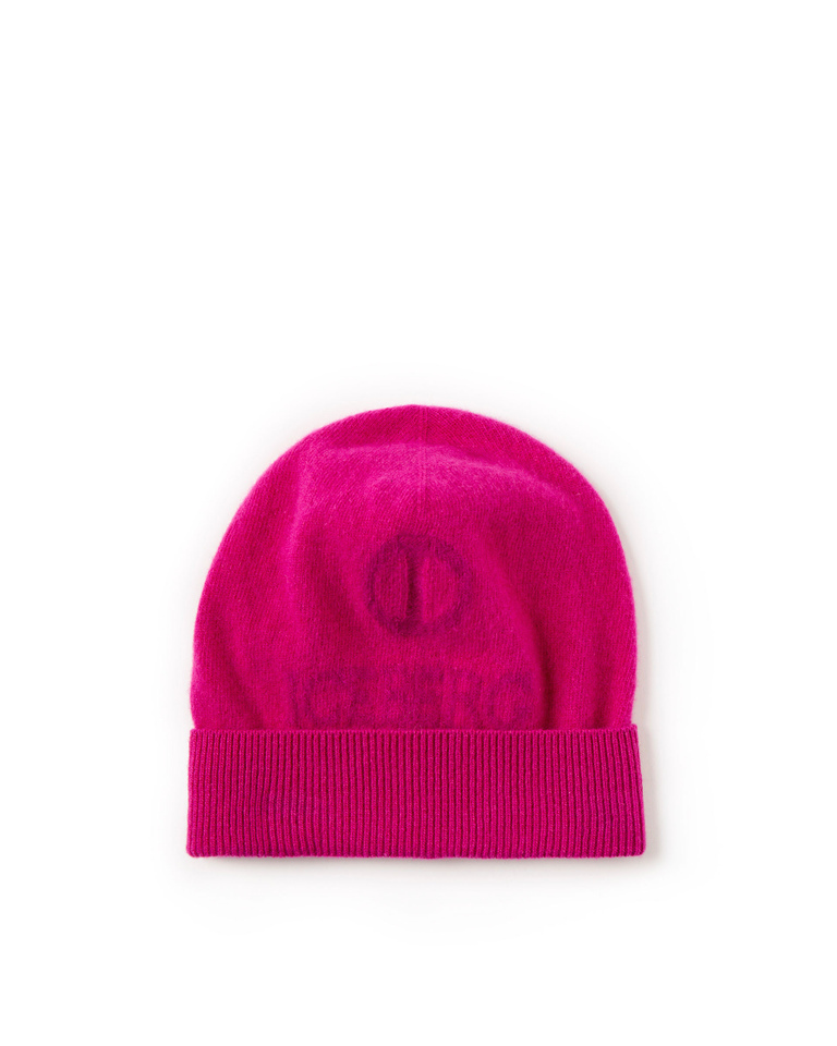 Knitted hat with "I" logo design - Hats | Iceberg - Official Website