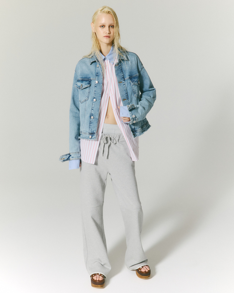 ICEBERG ジップデザイン　ライダースジャケット　icejeans lookbook iceberg jeans woman