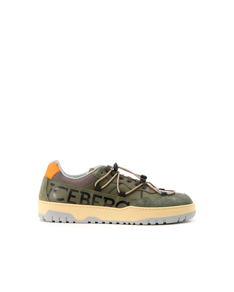 Men's green Okoro sneakers - Shoes & sneakers | Iceberg - Official Website