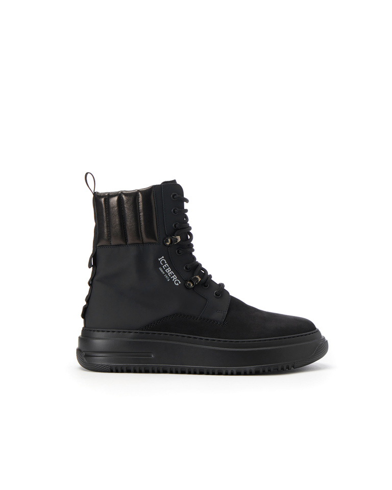 Men's black Cook boot - Shoes & sneakers | Iceberg - Official Website