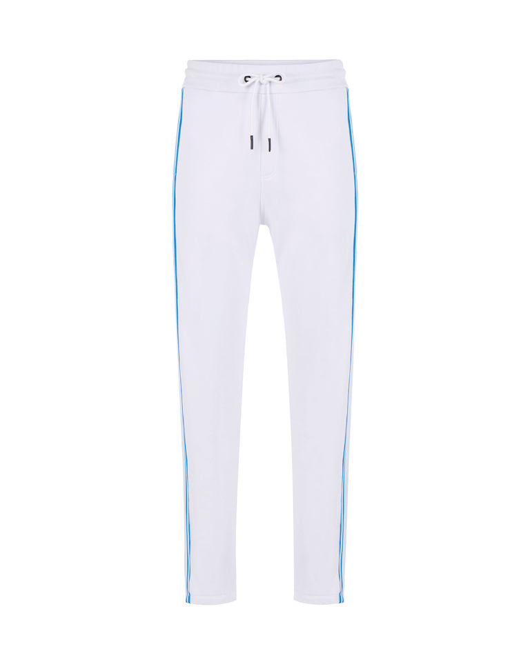 White drawstring tracksuit bottoms - Trousers | Iceberg - Official Website