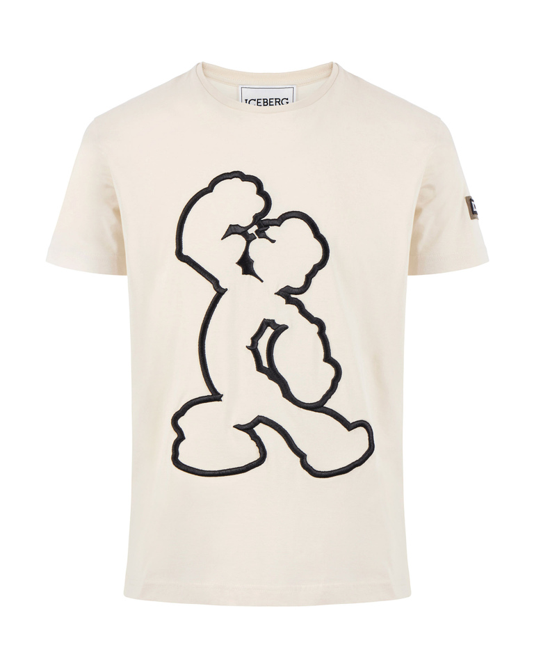 T-shirt silouette Popeye - T-shirts | Iceberg - Official Website