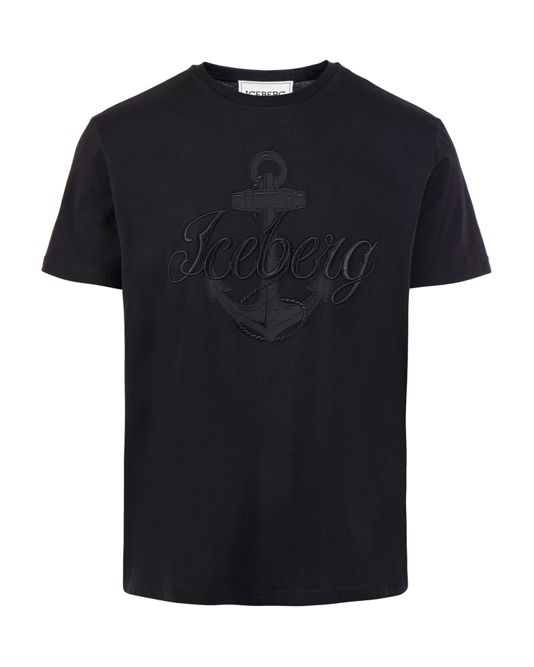 Embroidered anchor logo T-shirt - PROMO 40% dal 21 al 24 Novembre | Iceberg - Official Website