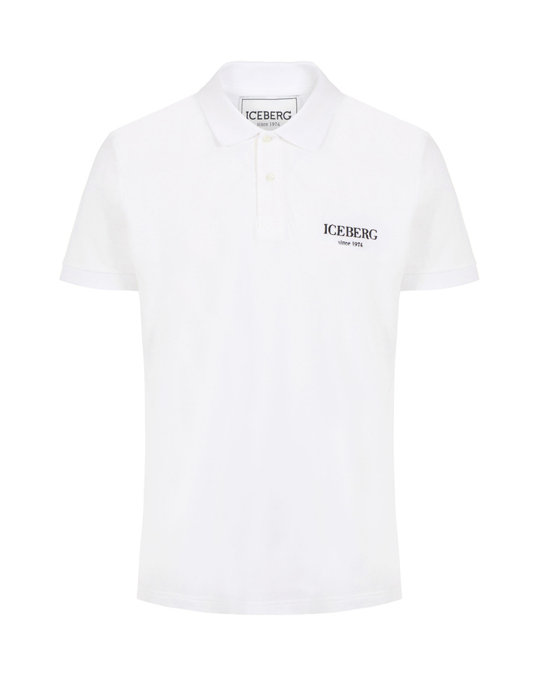 Heritage logo polo shirt - Clothing | Iceberg - Official Website