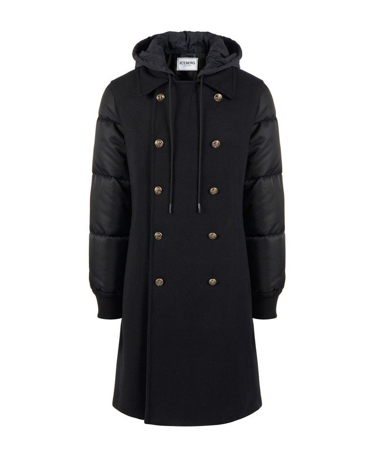 Double-breasted wool blend coat - PROMO 30% dal 24 al 28 Novembre | Iceberg - Official Website