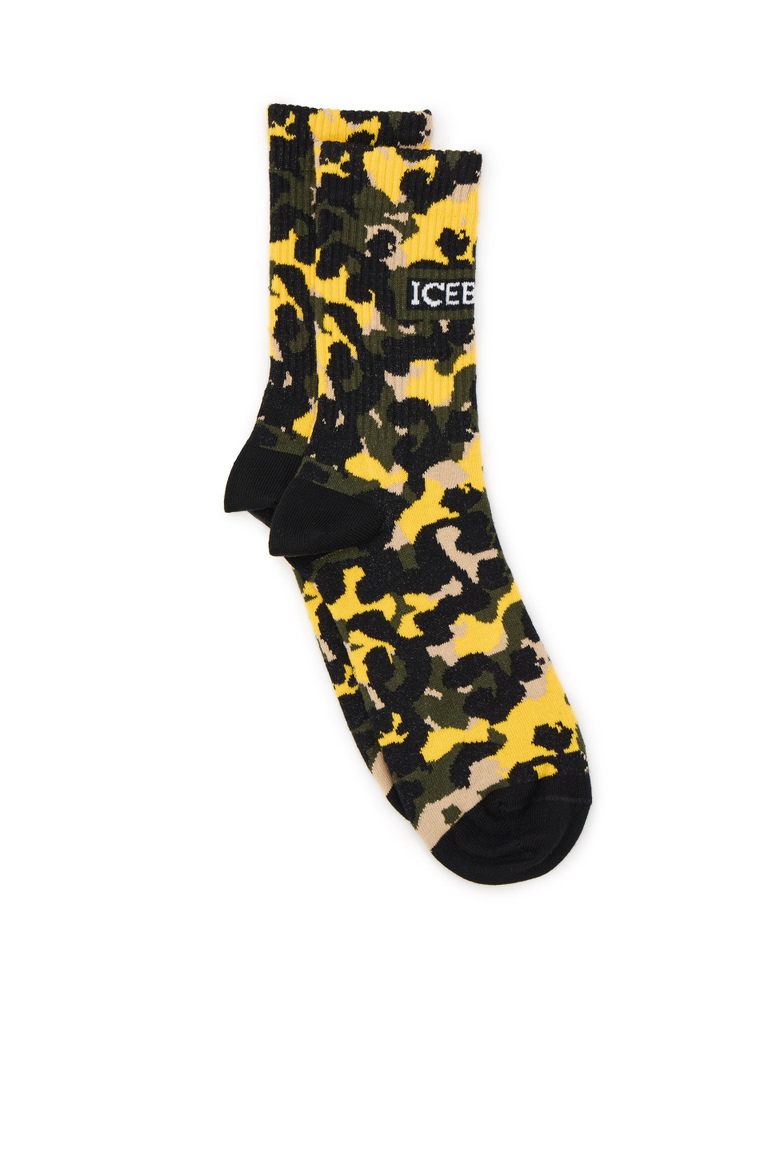 Popeye camouflage socks - carosello HP man accessories | Iceberg - Official Website