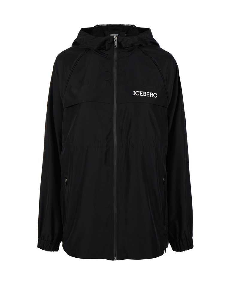 Iceberg logo jacket with side openings - PROMO 30% private sale | Iceberg - Official Website