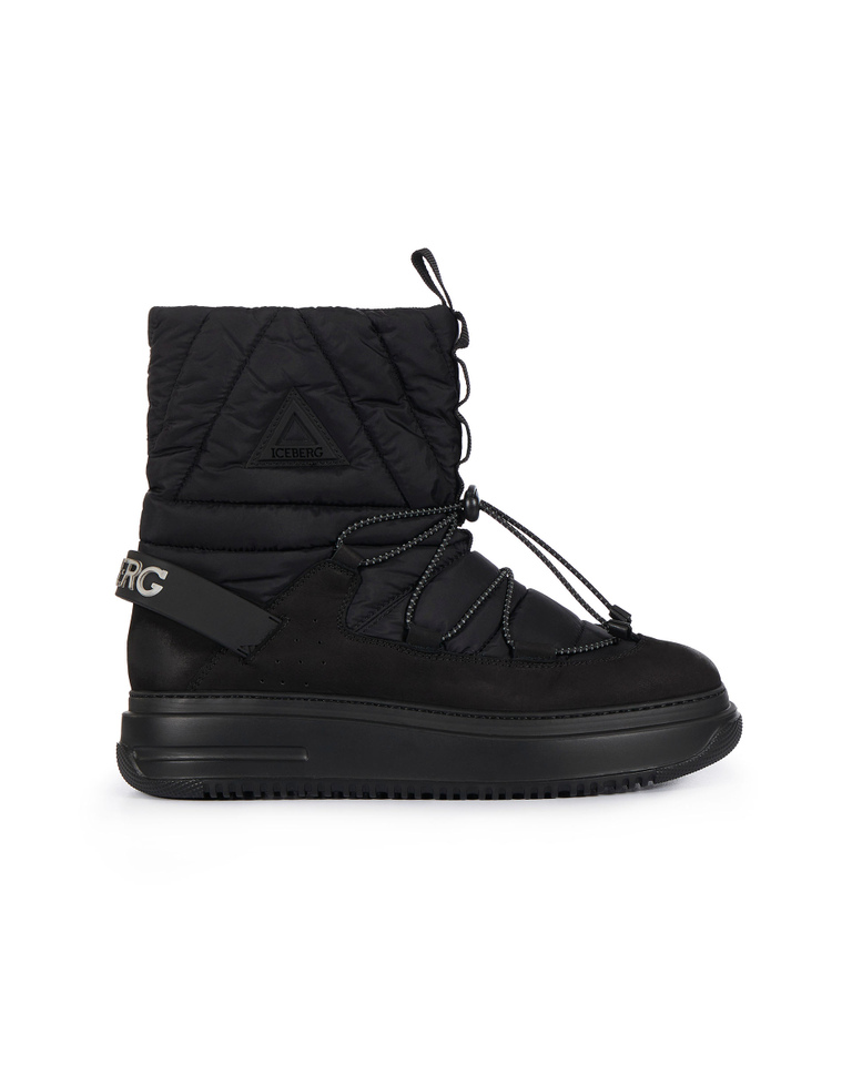 Men's black COOK moonboot - Shoes & sneakers | Iceberg - Official Website