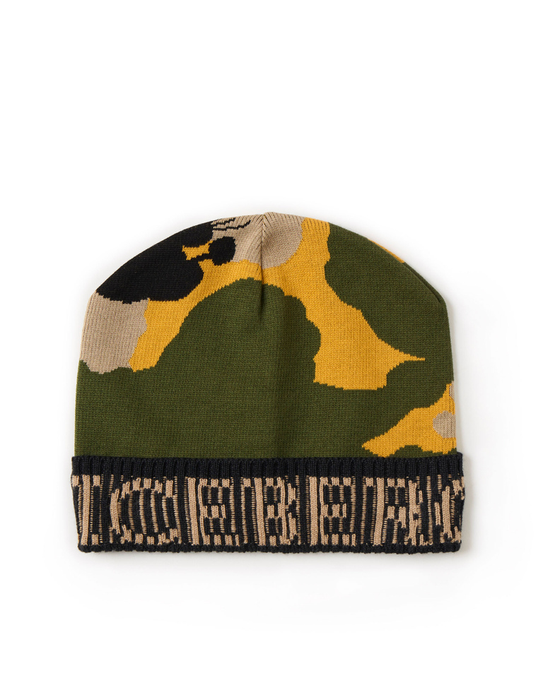Popeye camouflage beanie - Accessories | Iceberg - Official Website