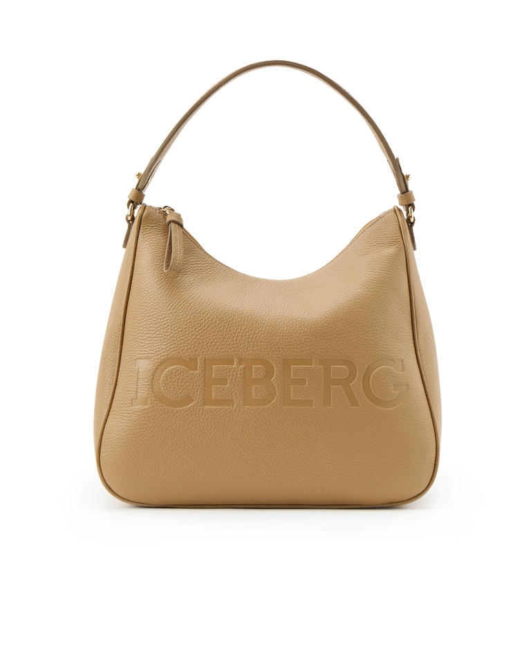 Shoulder bag with institutional logo - Accessories | Iceberg - Official Website