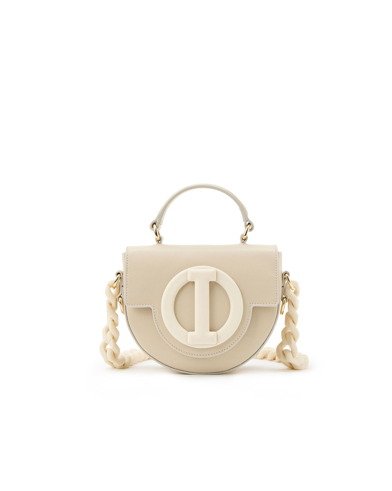 Handbag with abs chain and logo monogram - Accessories | Iceberg - Official Website