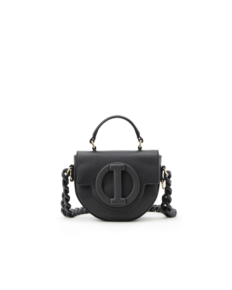 Handbag with abs chain and logo monogram - Bags & Belt | Iceberg - Official Website