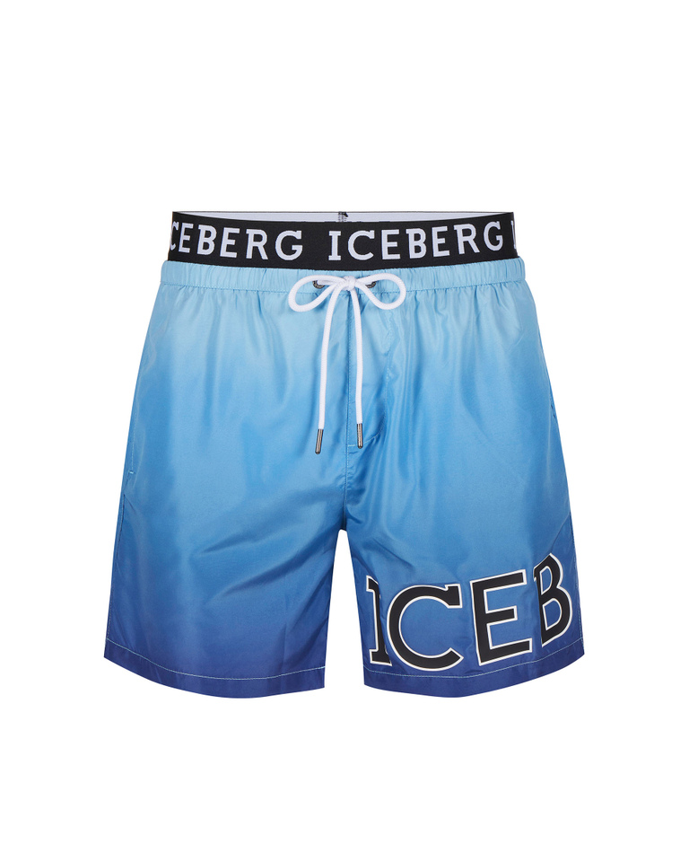 Ocean gradient boxer swimming shorts - Carosello HP man SHOES | Iceberg - Official Website