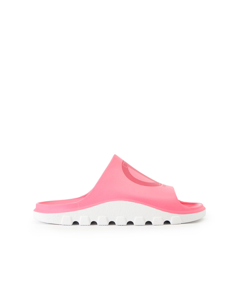 Women's pool sliders in pink - Shoes & sneakers | Iceberg - Official Website