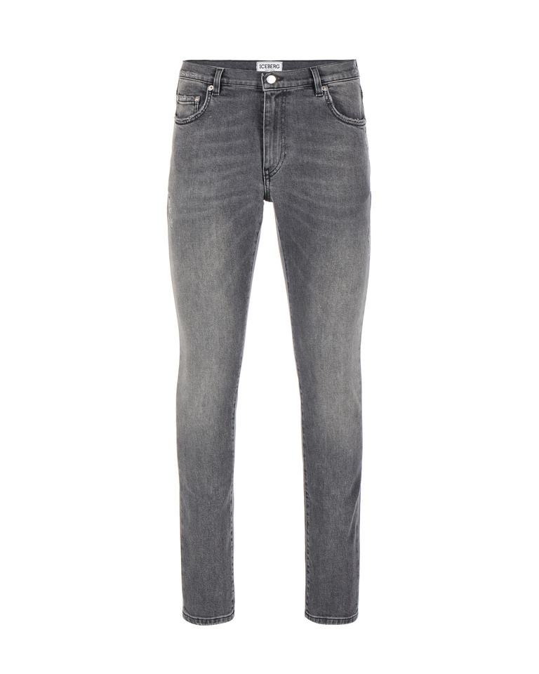 Jeans super skinny grigi | Iceberg - Official Website