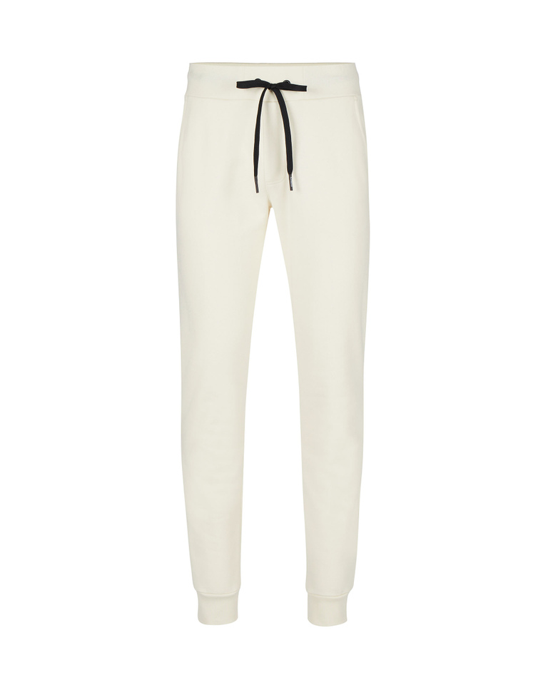 Heritage logo joggers in white - Trousers | Iceberg - Official Website