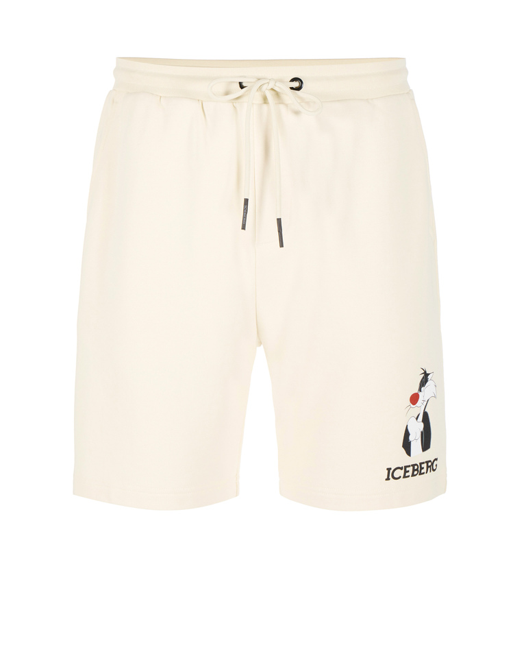 Sylvester the Cat logo shorts - Trousers | Iceberg - Official Website