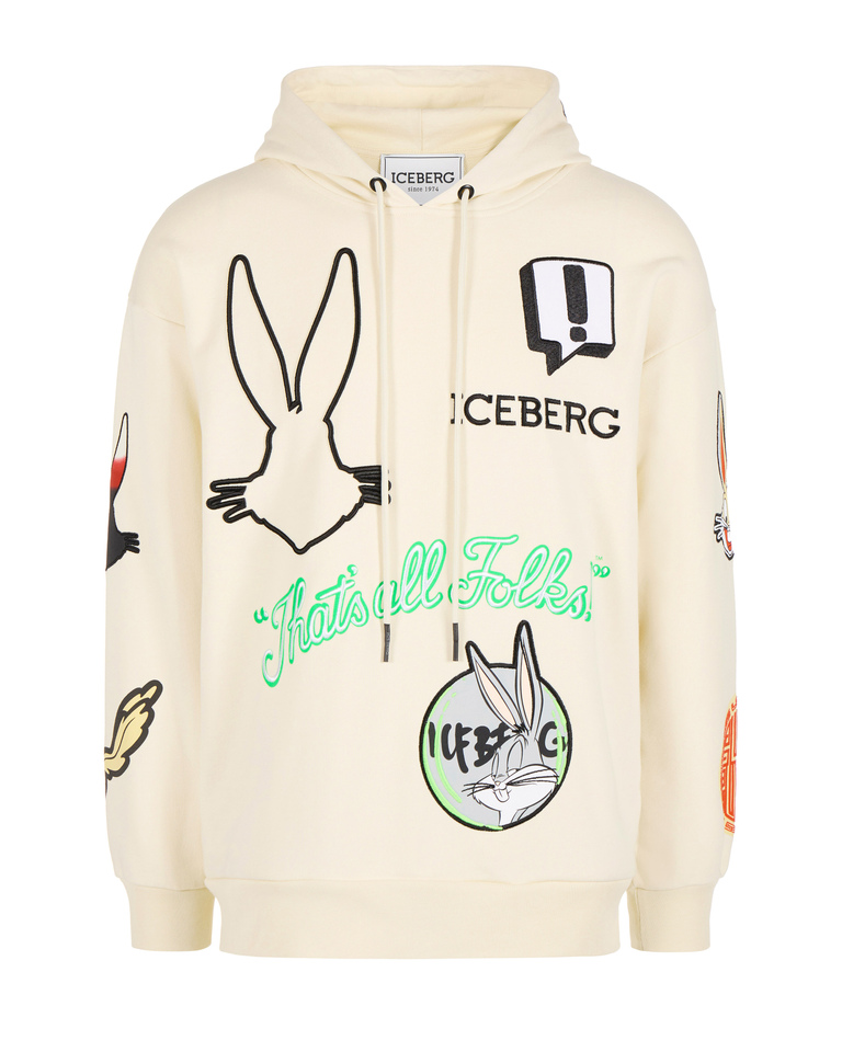 CNY Looney Tunes hoodie - Carosello HP man SHOES | Iceberg - Official Website