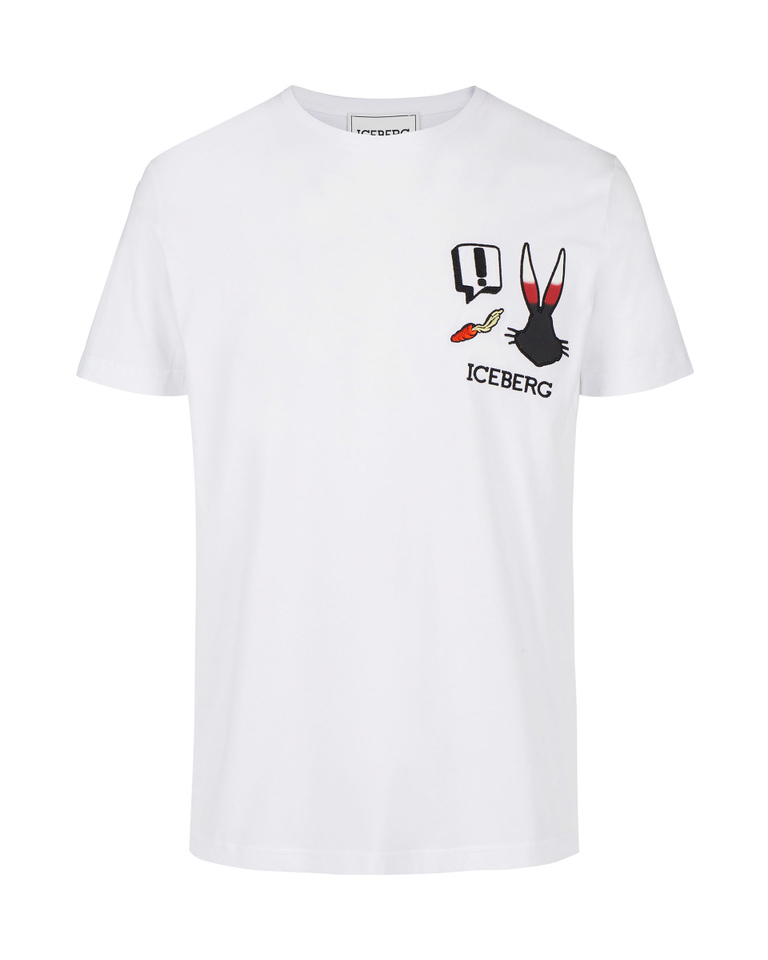 CNY white Looney Tunes t-shirt - T-shirts & polo | Iceberg - Official Website