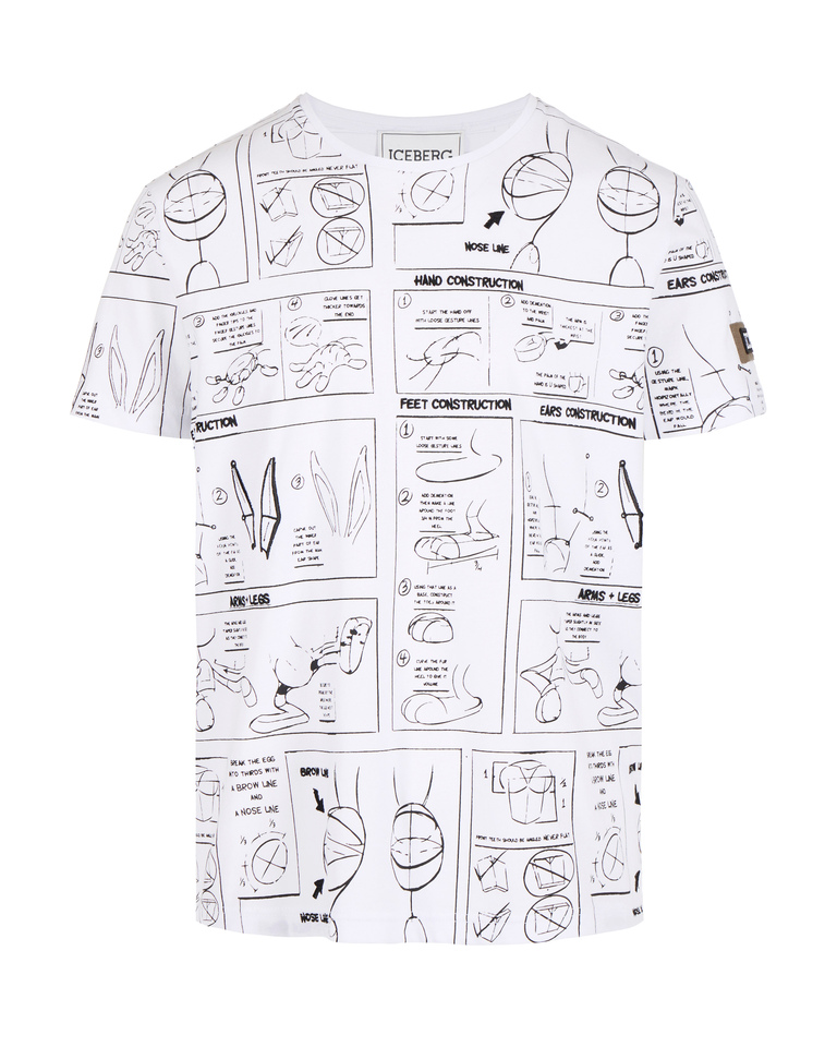 Looney Tunes sketch t-shirt - Focus on | Iceberg - Official Website