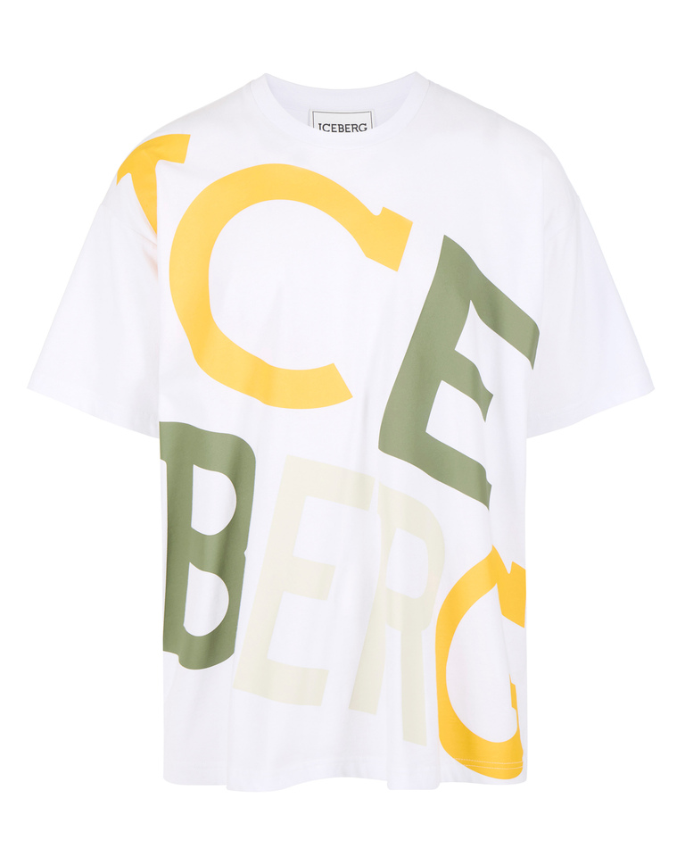 Techno logo t-shirt - T-shirts & polo | Iceberg - Official Website