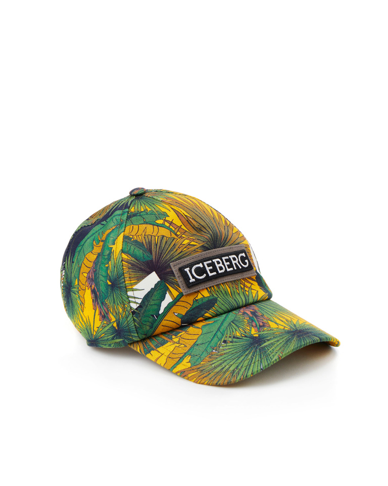 Palm print baseball cap - carosello HP man accessories | Iceberg - Official Website