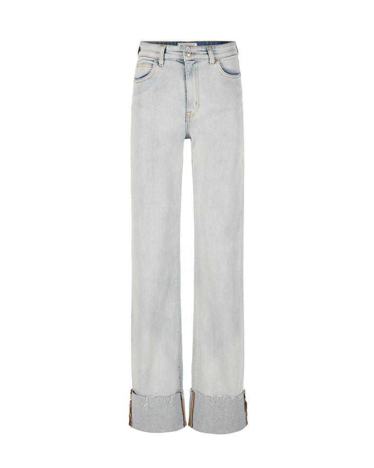 Turn-up jeans - Trousers | Iceberg - Official Website