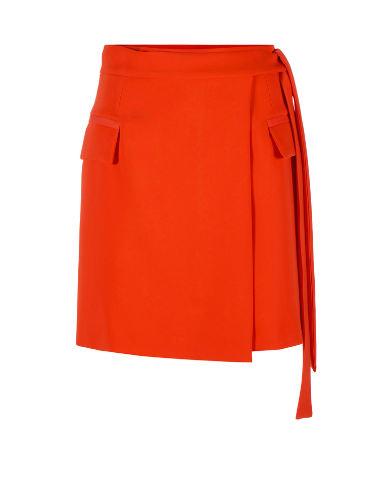 Mini skirt with side pockets - Dresses & Skirts | Iceberg - Official Website