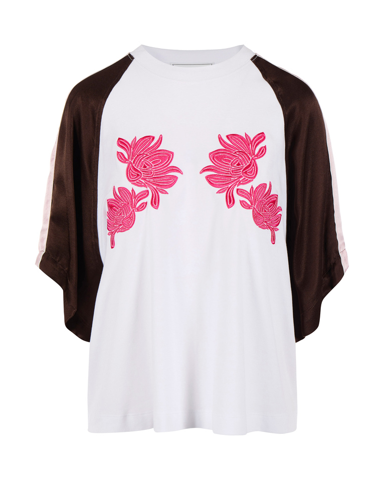 Floral print raglan t-shirt | Iceberg - Official Website
