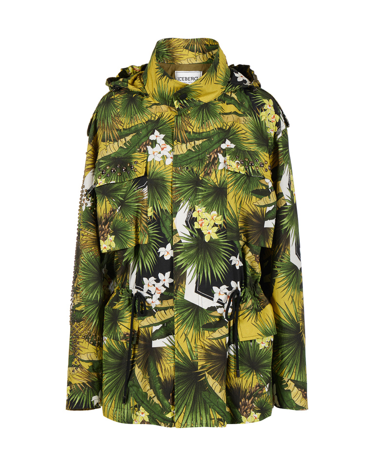 Palm print jacket - Woman | Iceberg - Official Website