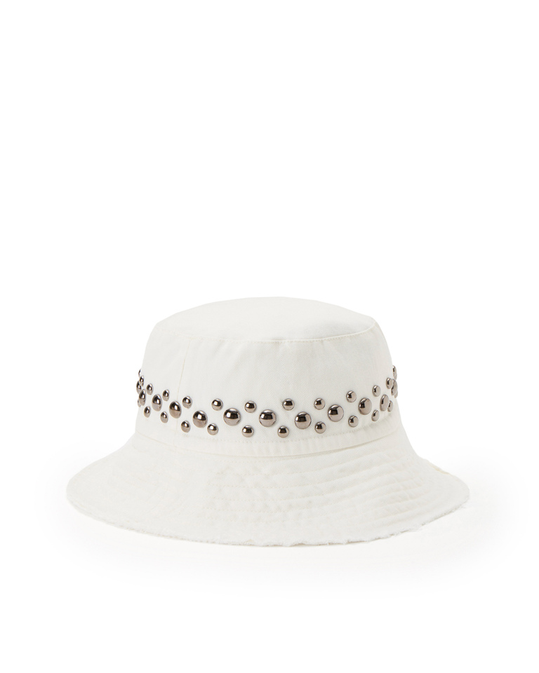 Stud detail bucket hat - Hats | Iceberg - Official Website