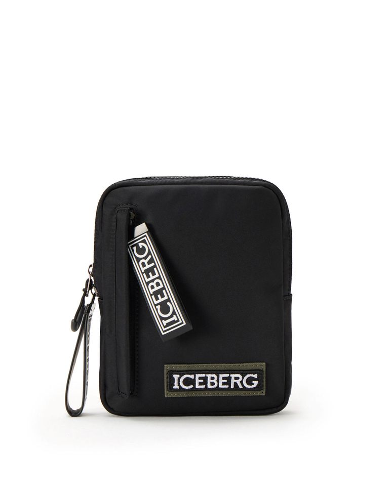 Phone pouch with institutional logo - Bags & Belts | Iceberg - Official Website
