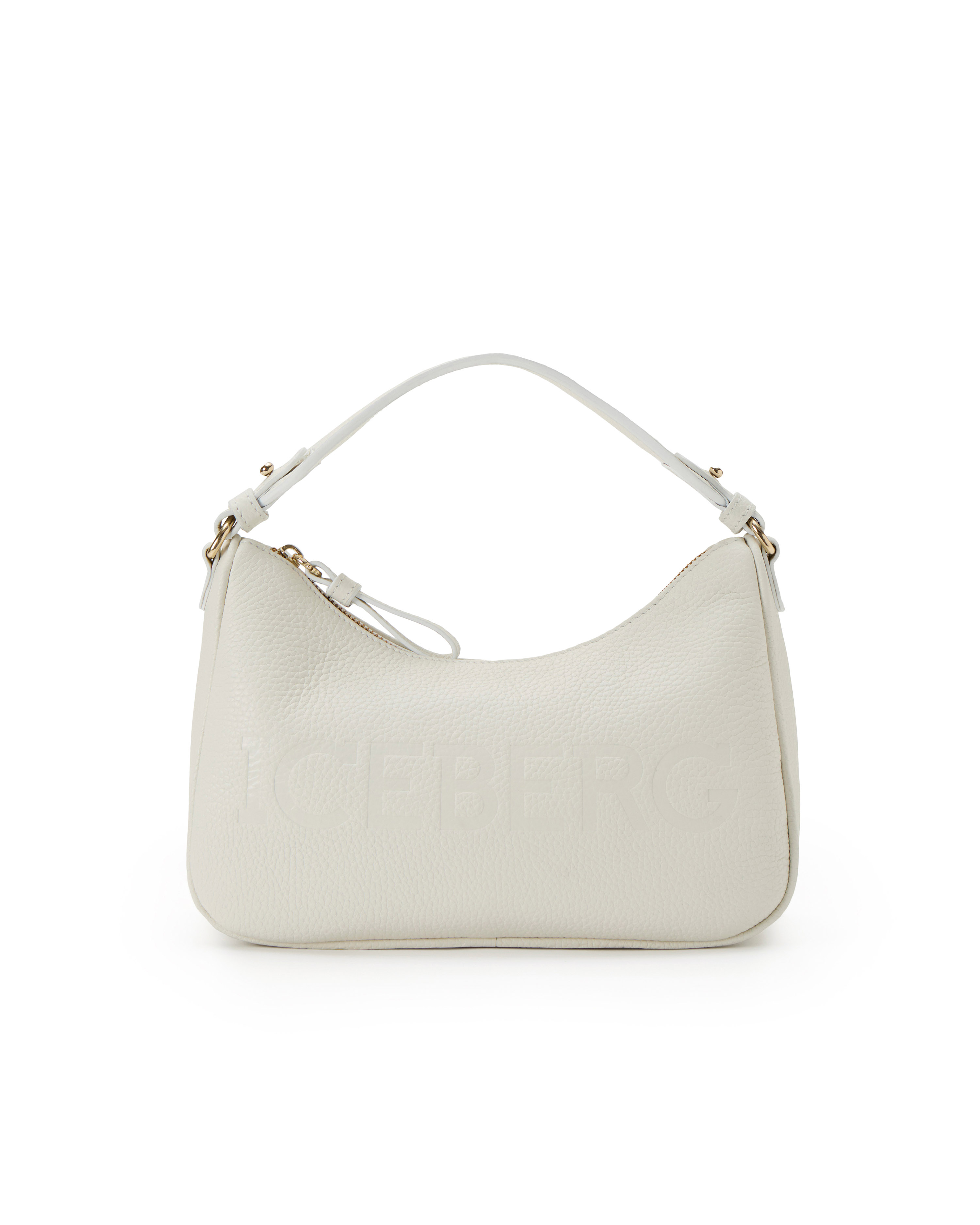 Hanbag with embossed logo - carosello HP woman accessories | Iceberg - Official Website